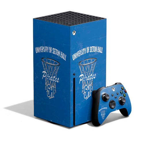 Seton Hall University Pirates Net Xbox Series X Bundle Skin