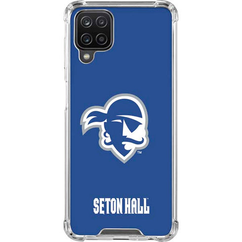 Seton Hall University Vintage Galaxy A12 Clear Case