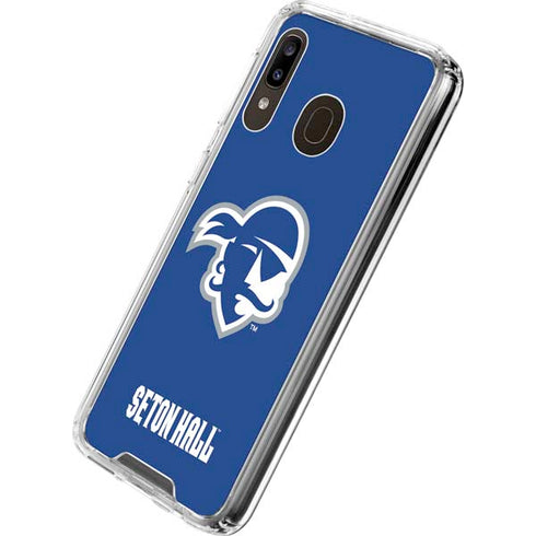 Seton Hall University Vintage Galaxy A30 Clear Case