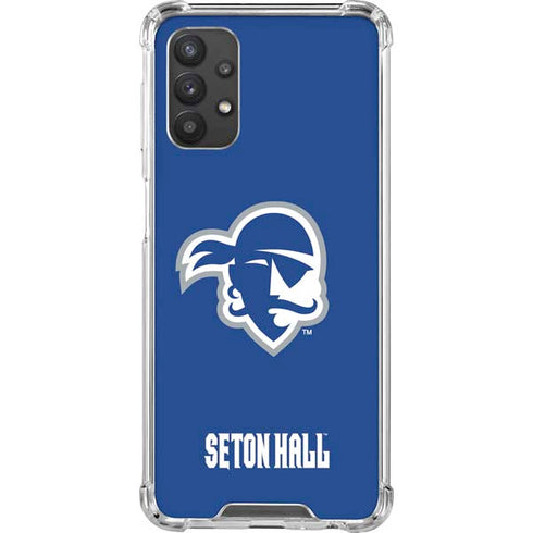 Seton Hall University Vintage Galaxy A32 5G Clear Case