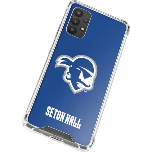 Seton Hall University Vintage Galaxy A32 5G Clear Case