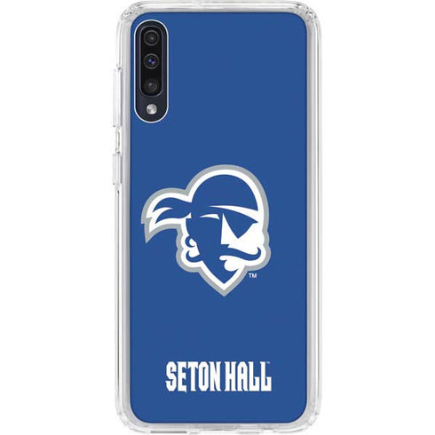 Seton Hall University Vintage Galaxy A50 Clear Case