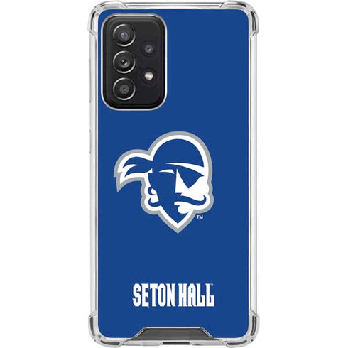 Seton Hall University Vintage Galaxy A52 5G Clear Case