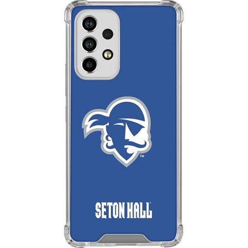 Seton Hall University Vintage Galaxy A53 5G Clear Case