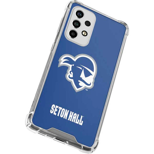 Seton Hall University Vintage Galaxy A53 5G Clear Case