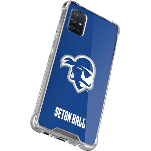 Seton Hall University Vintage Galaxy A71 5G Clear Case