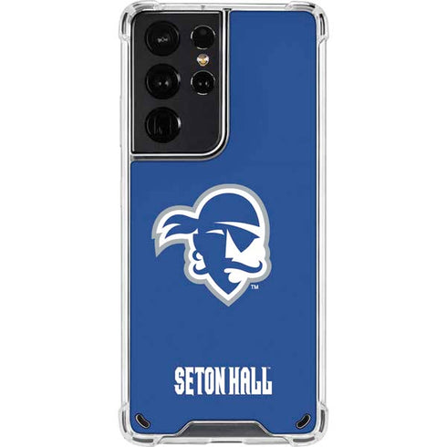 Seton Hall University Vintage Galaxy S21 Ultra 5G Clear Case
