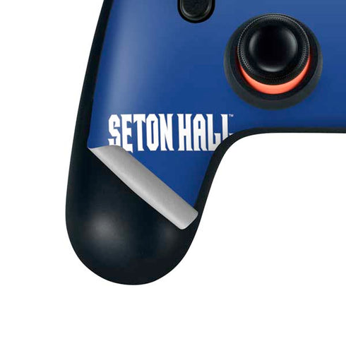 Seton Hall University Vintage Google Stadia Controller Skin
