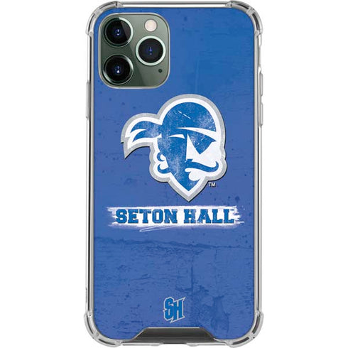 Seton Hall University Vintage iPhone 12 Pro Max Clear Case