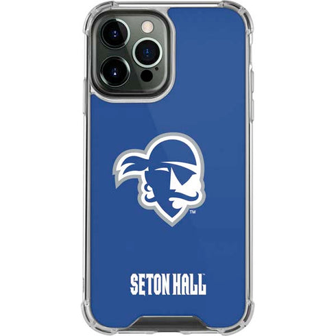 Seton Hall University Vintage iPhone 13 Pro Max Clear Case