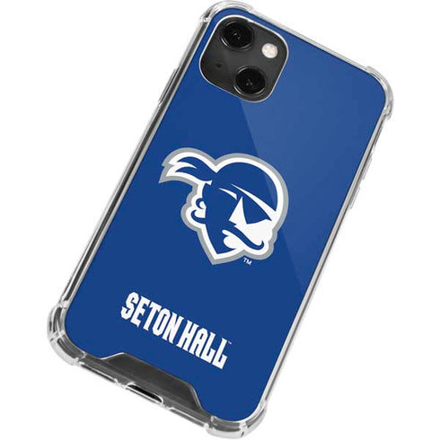 Seton Hall University Vintage iPhone 14 Plus Clear Case