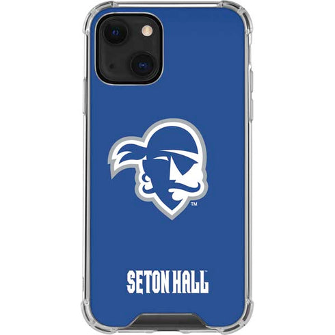 Seton Hall University Vintage iPhone 14 Plus Clear Case