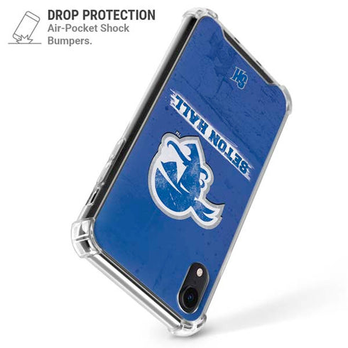Seton Hall University Vintage iPhone XR Clear Case