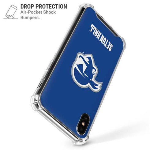 Seton Hall University Vintage iPhone XS Max Clear Case