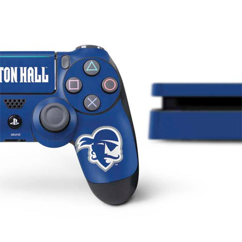 Seton Hall University Vintage PS4 Slim Bundle Skin
