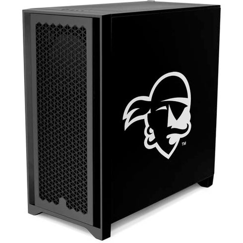Seton Hall University Zoomed Basketball Corsair 4000D Tempered Glass Mid-Tower ATX Case Skin
