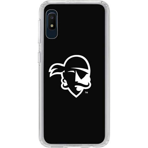 Seton Hall University Zoomed Basketball Galaxy A10e Clear Case