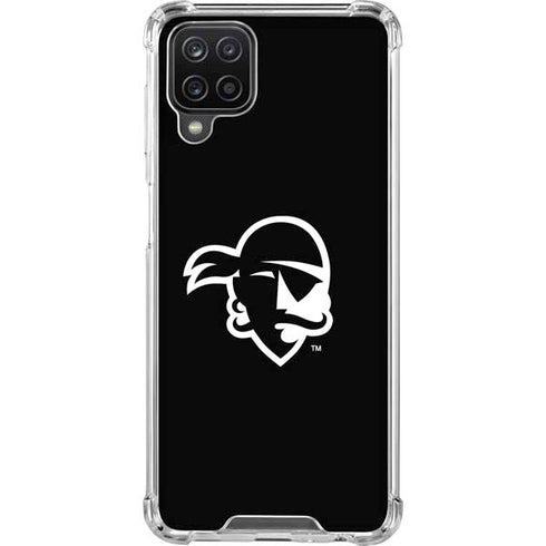 Seton Hall University Zoomed Basketball Galaxy A12 Clear Case