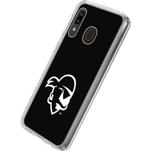 Seton Hall University Zoomed Basketball Galaxy A20 Clear Case