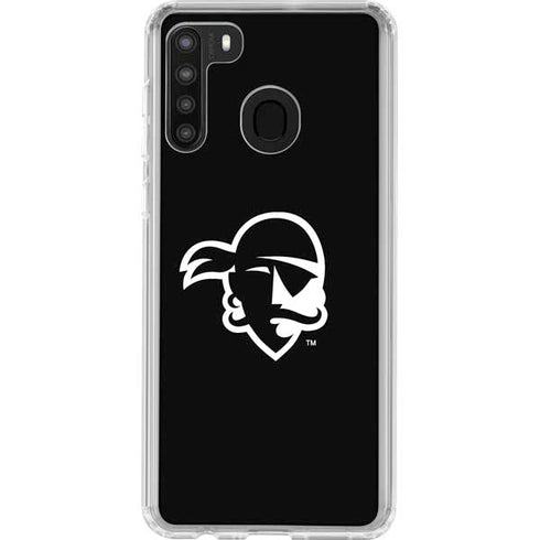 Seton Hall University Zoomed Basketball Galaxy A21 Clear Case