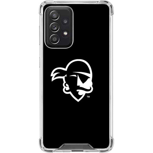 Seton Hall University Zoomed Basketball Galaxy A52 5G Clear Case