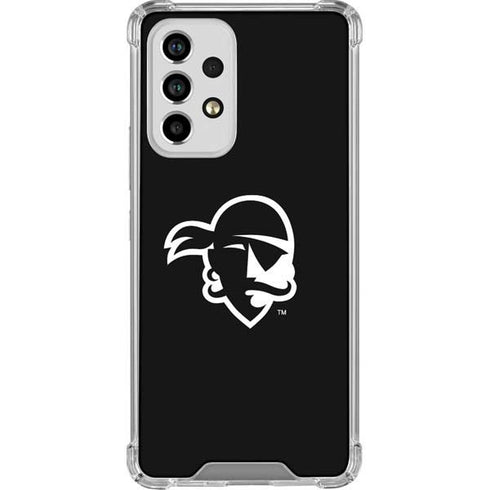 Seton Hall University Zoomed Basketball Galaxy A53 5G Clear Case