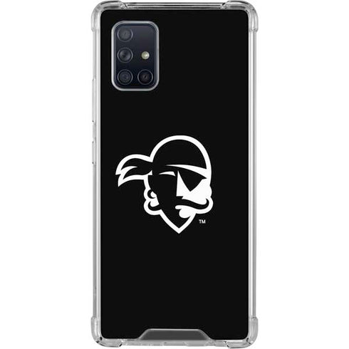 Seton Hall University Zoomed Basketball Galaxy A71 5G Clear Case