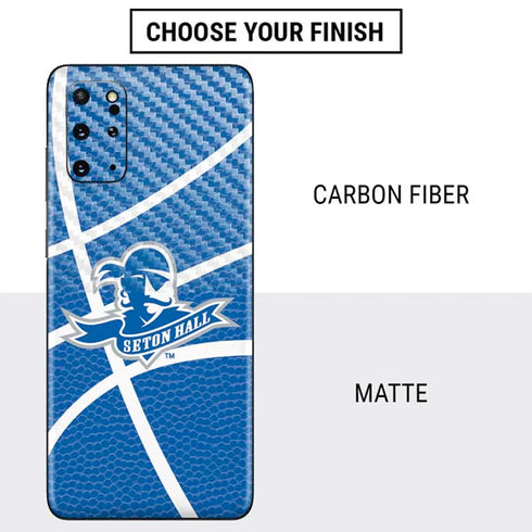 Seton Hall University Zoomed Basketball Galaxy S20 Plus Skin