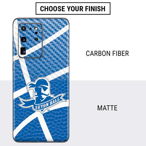Seton Hall University Zoomed Basketball Galaxy S20 Ultra 5G Skin