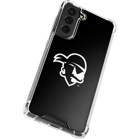 Seton Hall University Zoomed Basketball Galaxy S21 FE Clear Case