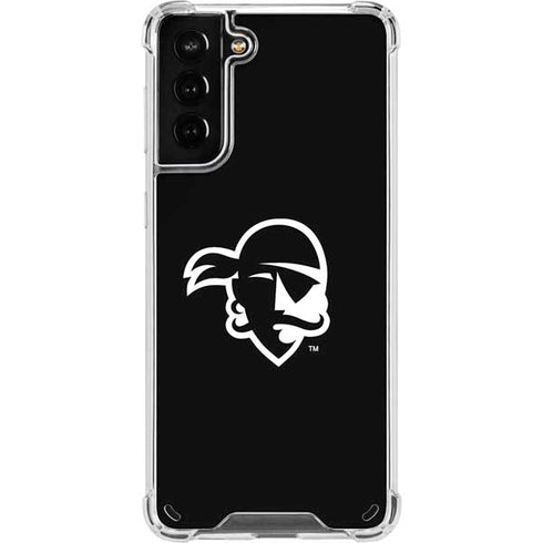 Seton Hall University Zoomed Basketball Galaxy S21 Plus 5G Clear Case