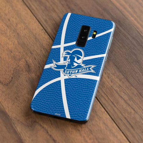 Seton Hall University Zoomed Basketball Galaxy S9 Plus Skin