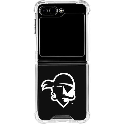 Seton Hall University Zoomed Basketball Galaxy Z Flip5 5G Clear Case