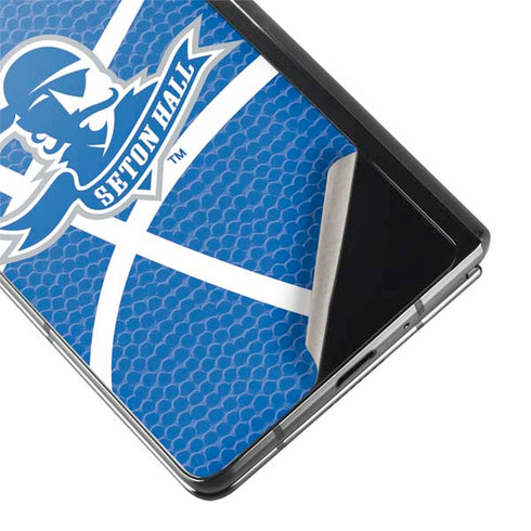 Seton Hall University Zoomed Basketball Galaxy Z Fold2 5G Skin