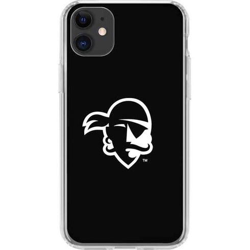 Seton Hall University Zoomed Basketball iPhone 11 Clear Case