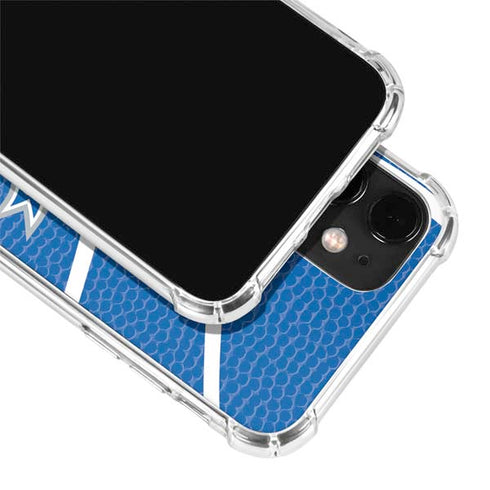 Seton Hall University Zoomed Basketball iPhone 12 Clear Case