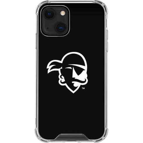 Seton Hall University Zoomed Basketball iPhone 14 Plus Clear Case