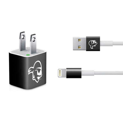 Seton Hall University Zoomed Basketball iPhone Charger (5W USB) Skin