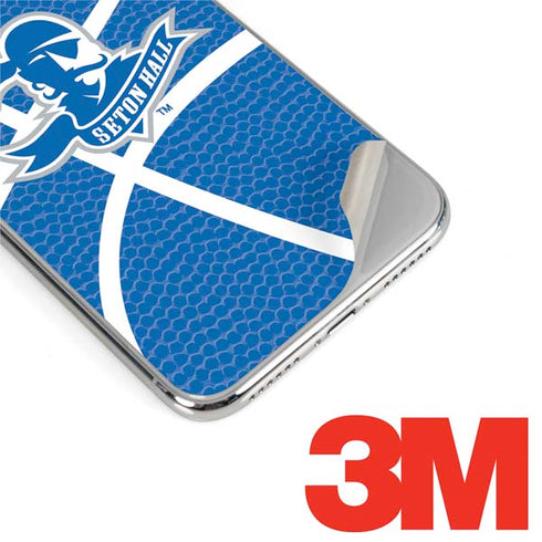 Seton Hall University Zoomed Basketball iPhone XS Skin