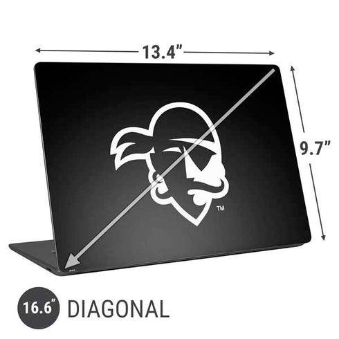 Seton Hall University Zoomed Basketball Universal Laptop 16.6in (13.4 x 9.7in) Skin