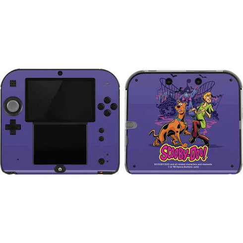 Scooby-Doo Shaggy and Ghost Clown Nintendo 2DS Skin