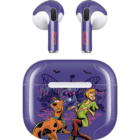 Scooby-Doo Shaggy and Ghost Clown Apple AirPods (3rd Gen 2021) Skin