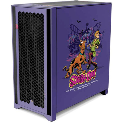 Scooby-Doo Shaggy and Ghost Clown Corsair 4000D Tempered Glass Mid-Tower ATX Case Skin