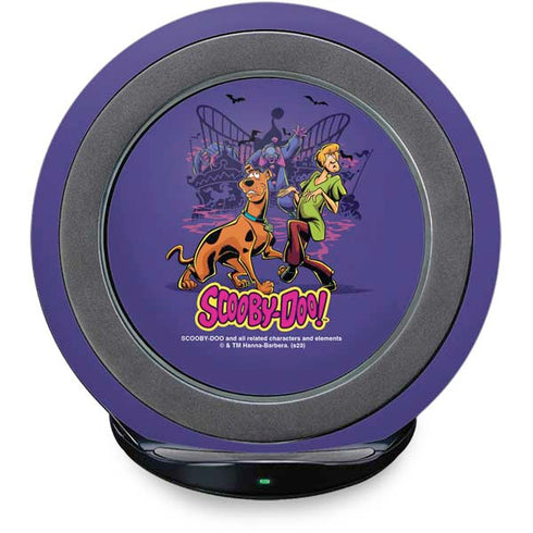 Scooby-Doo Shaggy and Ghost Clown Fast Charge Wireless Charging Stand Skin