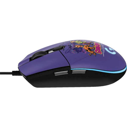 Scooby-Doo Shaggy and Ghost Clown G203 Prodigy RGB Wired Gaming Mouse Skin