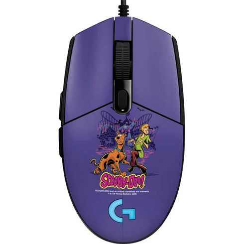 Scooby-Doo Shaggy and Ghost Clown G203 Prodigy RGB Wired Gaming Mouse Skin