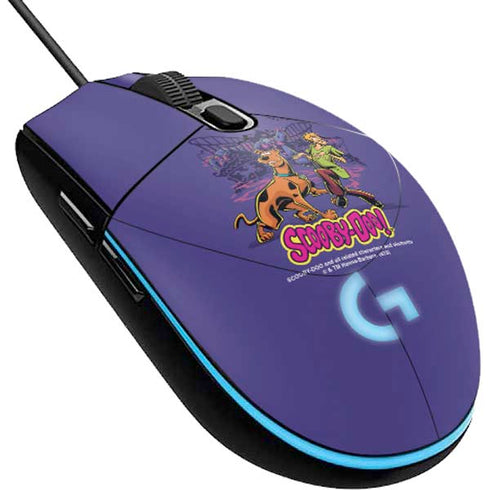 Scooby-Doo Shaggy and Ghost Clown G203 Prodigy RGB Wired Gaming Mouse Skin