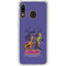 Scooby-Doo Shaggy and Ghost Clown Galaxy A20 Clear Case