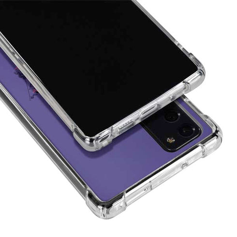 Scooby-Doo Shaggy and Ghost Clown Galaxy Note20 5G Clear Case