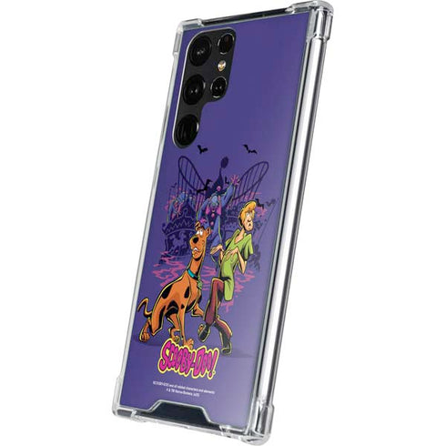 Scooby-Doo Shaggy and Ghost Clown Galaxy S23 Ultra Clear Case